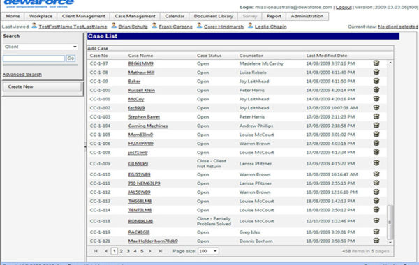 Case Management Application Development